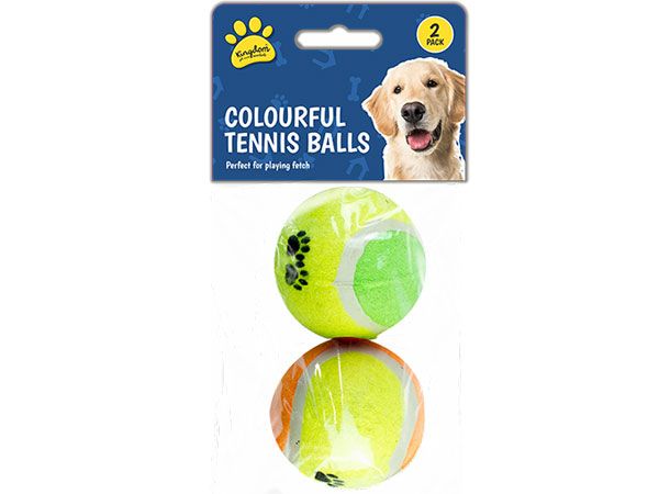 Kingdom 2 Pack Pet Tennis Balls